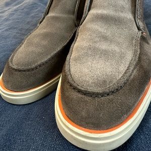 Santoni brown suede shoes. Size 9.5 USA.